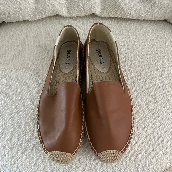 Soludos Leather Platform Espadrille - Picture 2 of 5